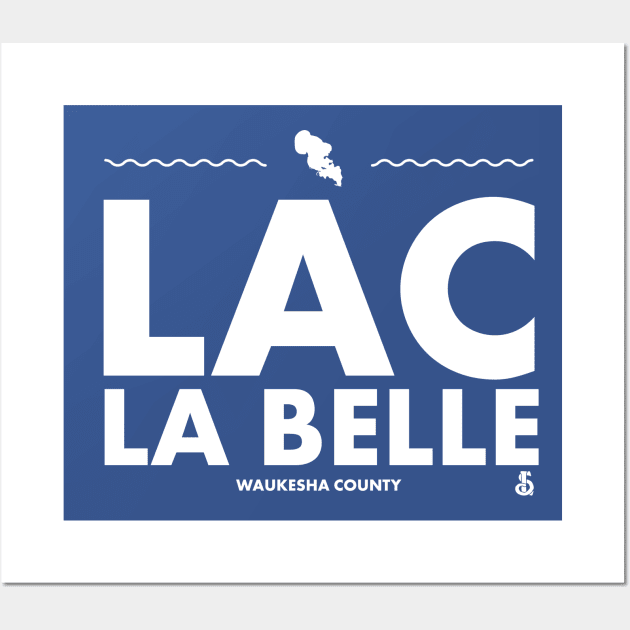 Waukesha County, Wisconsin - Lac La Belle Wall Art by LakesideGear